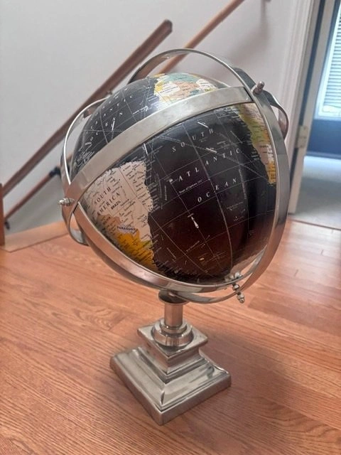 Decorative Tabletop World Globe