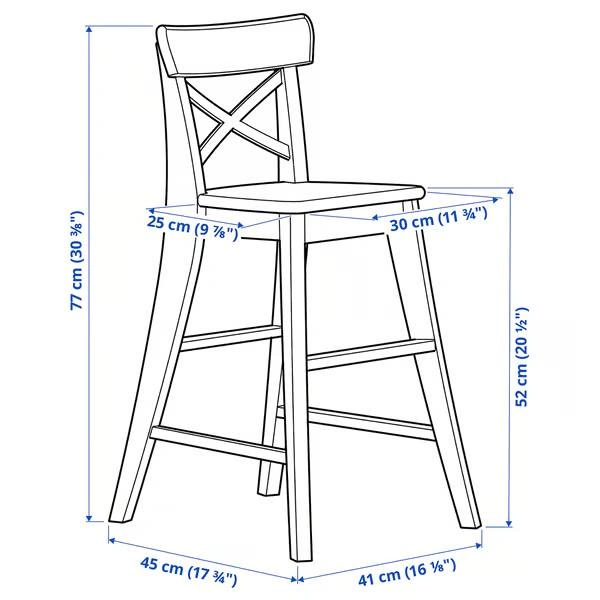 New Ikea Ingolf Kids Dining Chair - photo 2