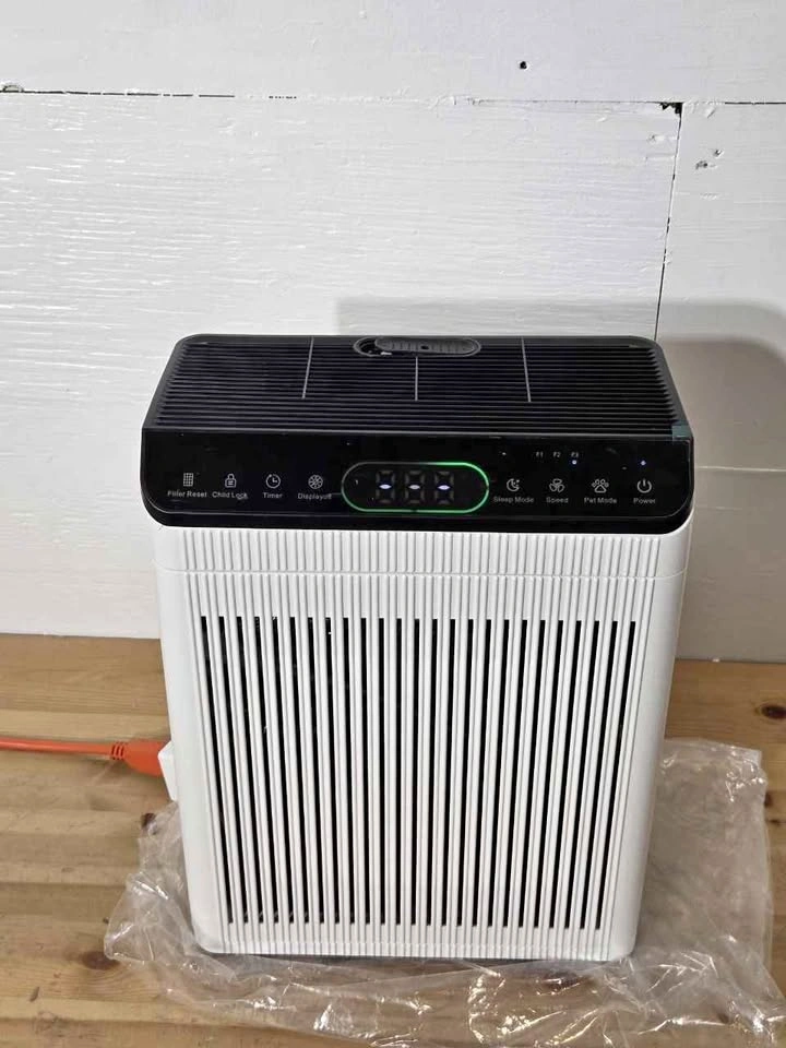 Large Room HEPA Air Purifier with Monitor
