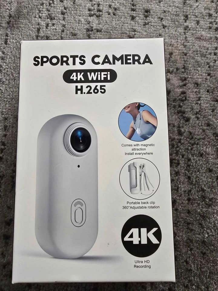 4K Mini Body Camera with 128GB Memory Card - photo 2