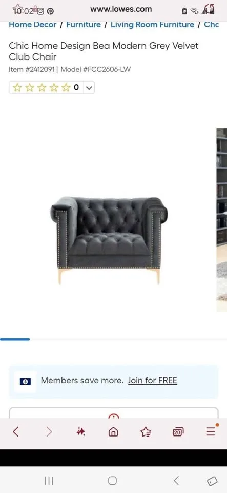 Club chairs...NEW in box!!  $100 each image indicator(2)