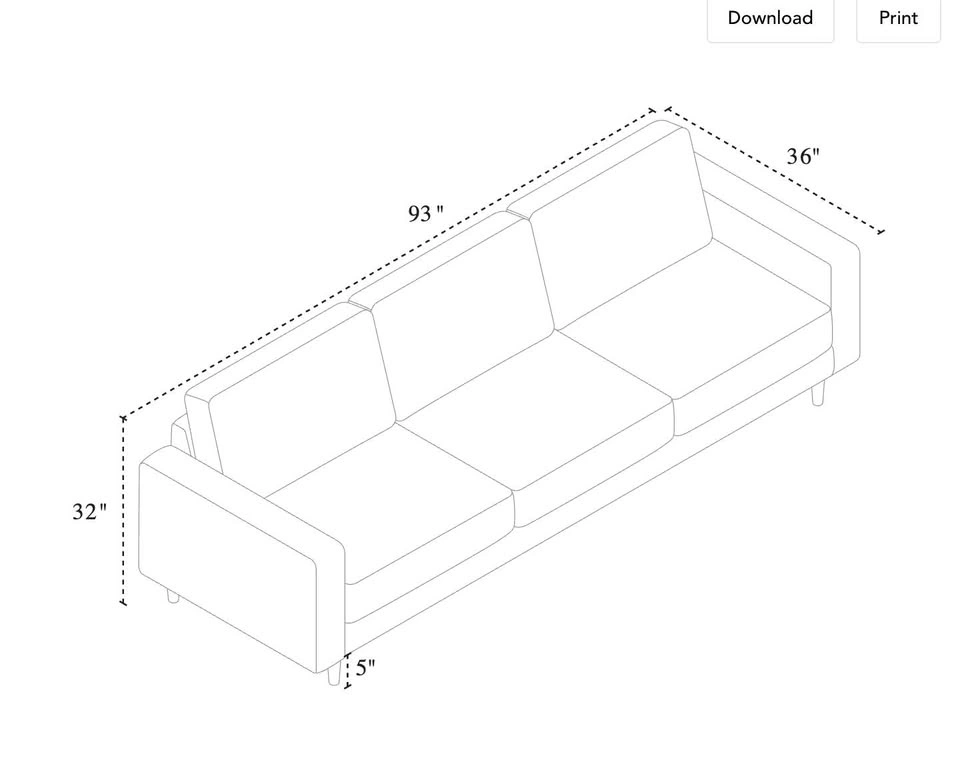 EQ3 Oskar Sofa Set - photo 5