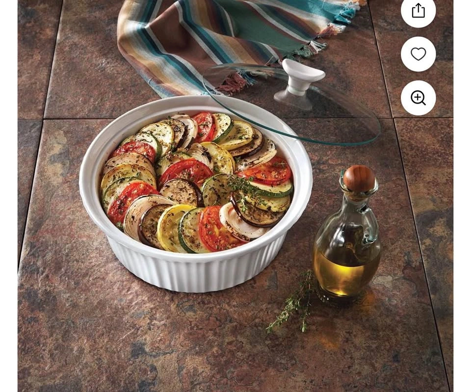 CorningWare Stoneware Casserole Dish 2.5 qt - photo 3