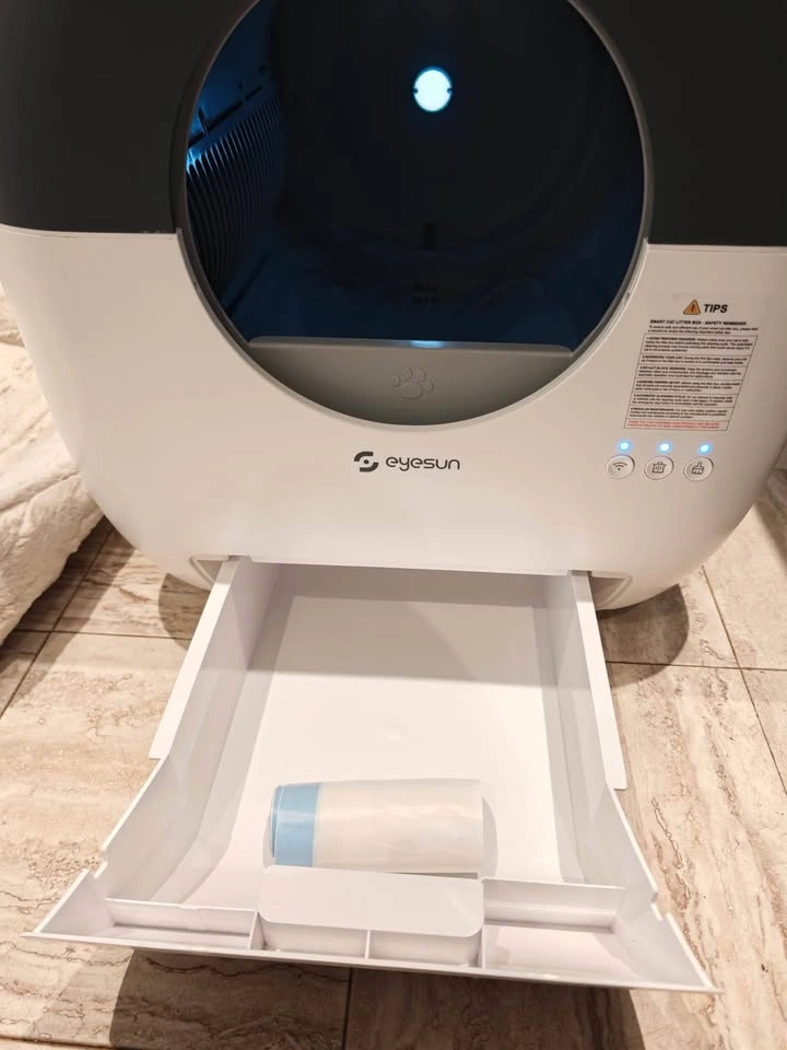 Eyesun 76L Smart Self-Cleaning Cat Litter Box - photo 3
