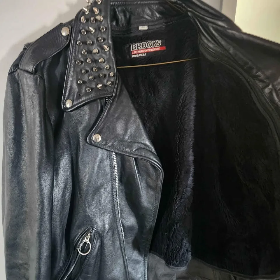 VINTAGE!! Rare motorcycle jacket. image indicator(3)