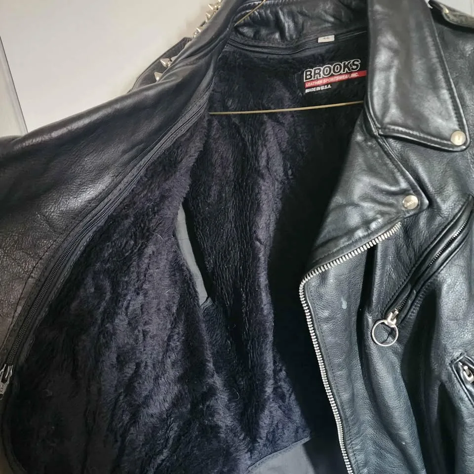 VINTAGE!! Rare motorcycle jacket. image indicator(4)
