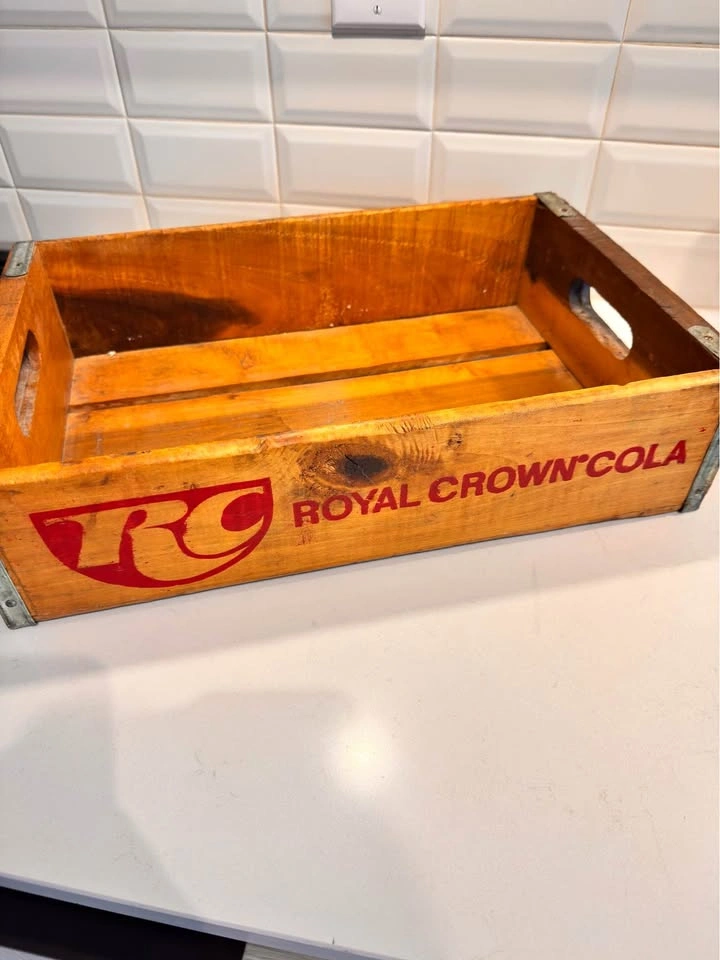 Vintage RC Cola Royal Crown Cola Wooden Crate – Louisville KY