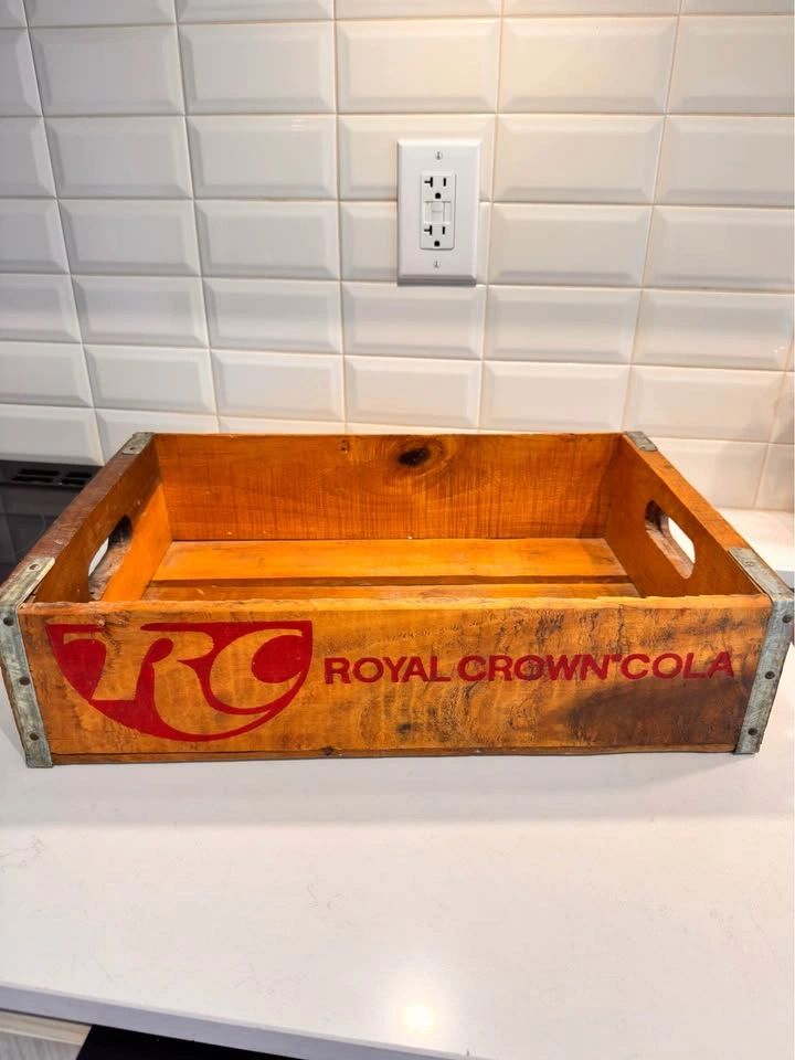Vintage RC Cola Royal Crown Cola Wooden Crate – Louisville KY - photo 3