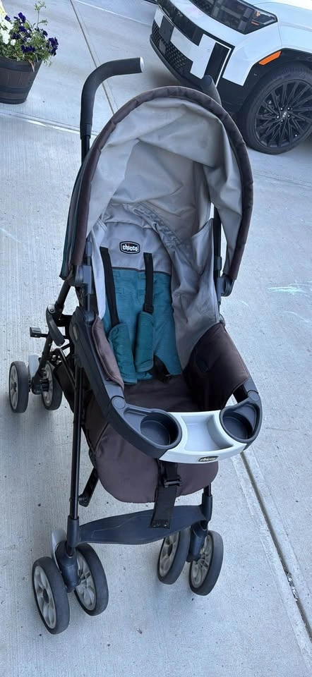 Chicco baby stroller foldable double wheel (easy Drive) - photo 3