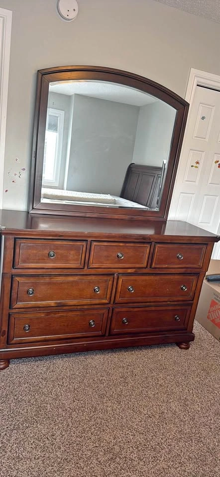 Dresser mirror and Chelsea Dresser bought from Brick