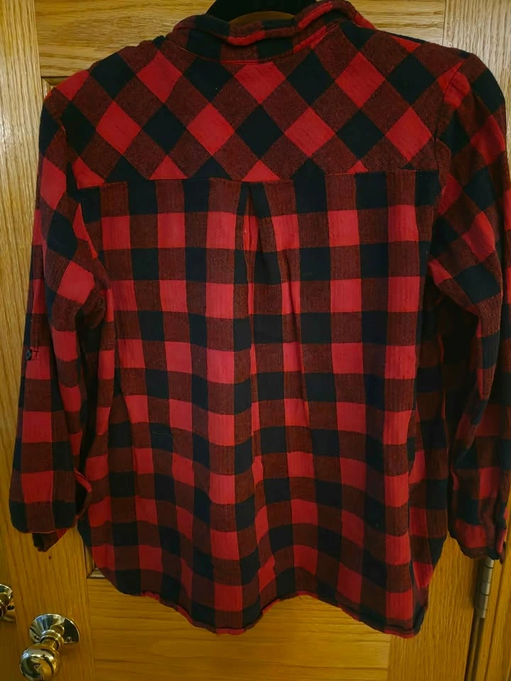 Women's Plaid Shirt - photo 2