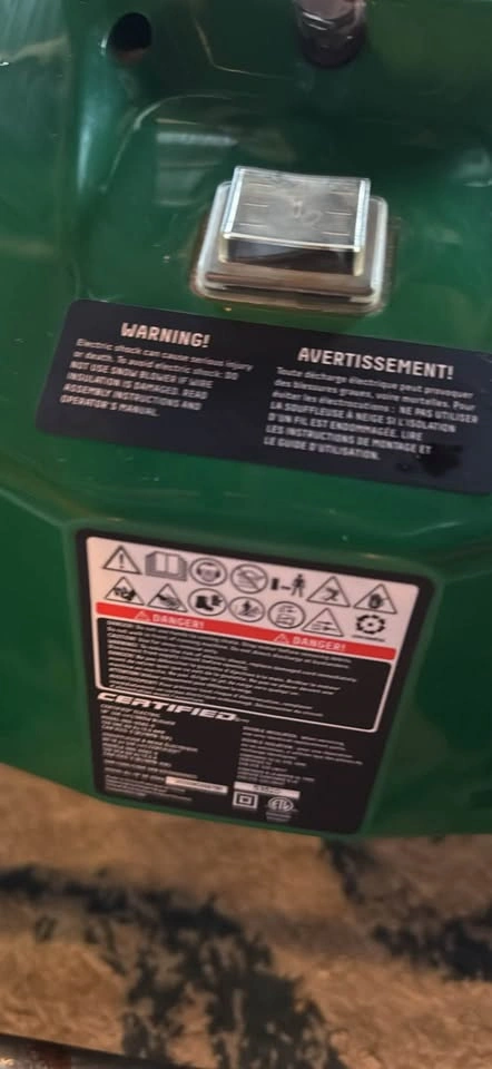 Electric snow removal machine - photo 4