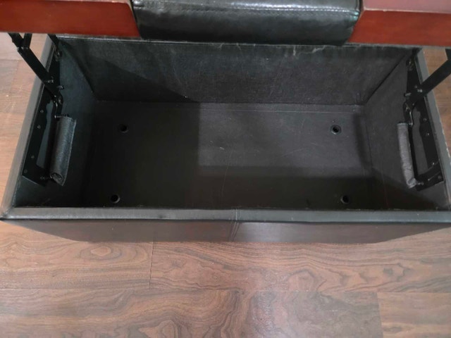 Lift top coffee table ottoman - photo 5