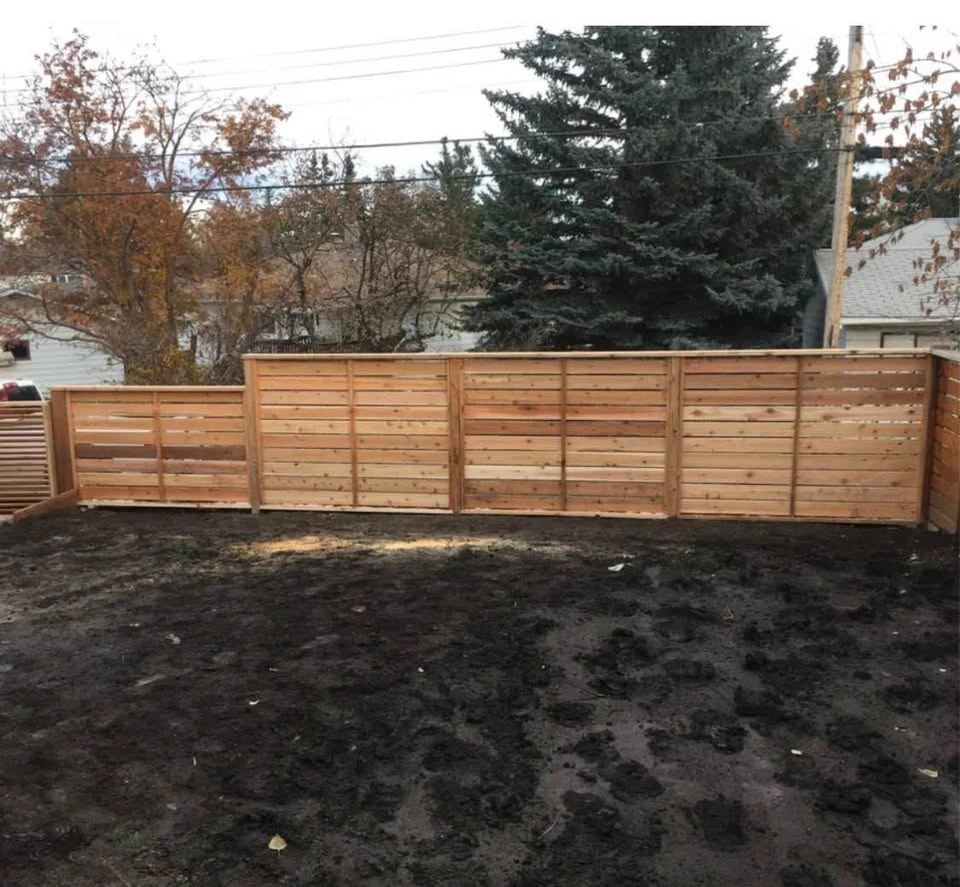 Wooden fence - photo 2