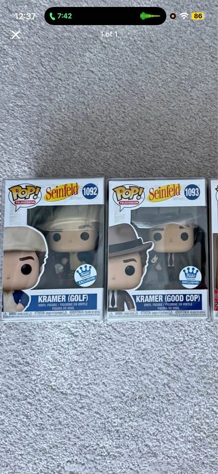 Seinfeld Kramer Funko Pops Exclusive