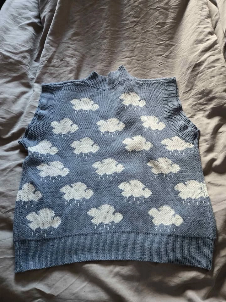 Rain Cloud Knit Vest - photo 2