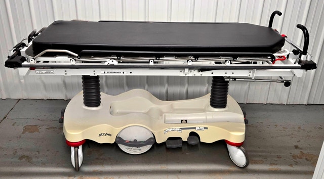 Stryker Big Wheel Trauma Stretcher / General Purpose Gurney