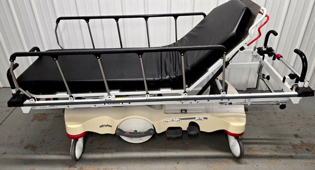 Stryker Big Wheel Trauma Stretcher / General Purpose Gurney - photo 3