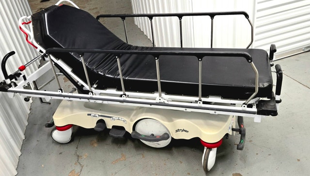 Stryker Big Wheel Trauma Stretcher / General Purpose Gurney - photo 4