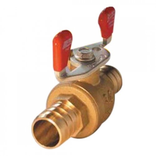 NEW 2x PEX Ball Valve No-Lead Brass 3/4"