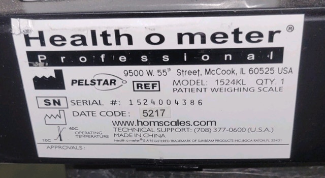 BABY SCALE Health O Meter 1524kl medical office grade - photo 5
