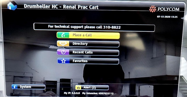 Poly HDX 8000 Practitioner Cart RealPresence Video System - photo 3
