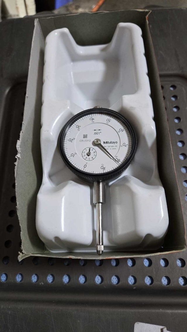 Mitutoyo 2416A-10 Series 2" Dial Indicator, lug back 1", 0.001" - photo 2