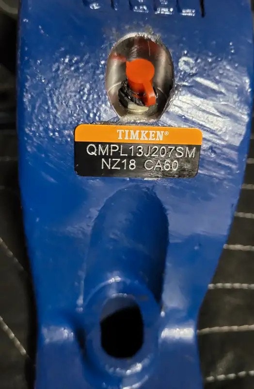 TIMKEN QMPL13J207SM Pillow Block Roller Bearing 2 bolt dia 2.4" - photo 4