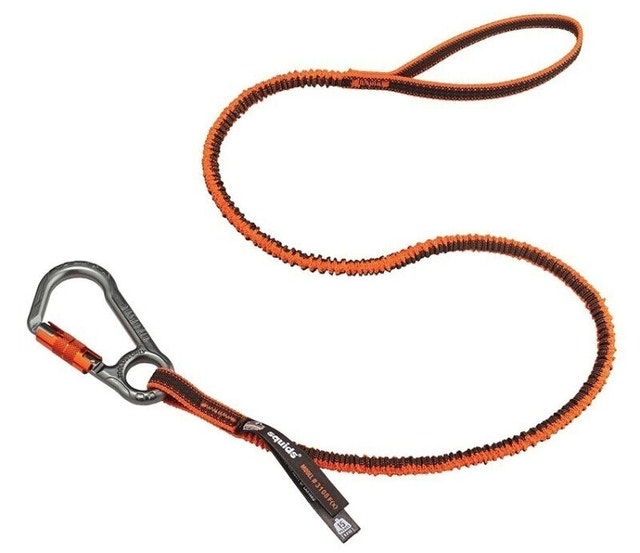 Ergodyne Squids 3108F 38" Single Locking Carabiner Tool Lanyard