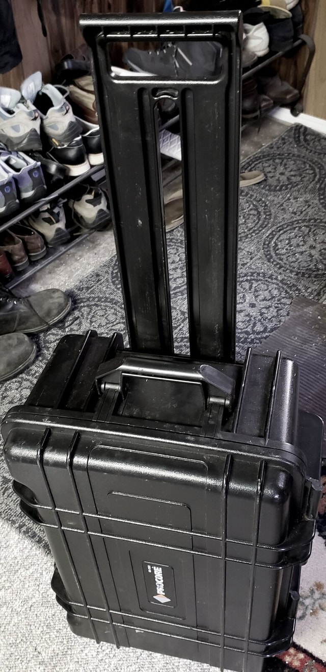 Procore Weatherproof Wheeled 20.6" Black Portable Case