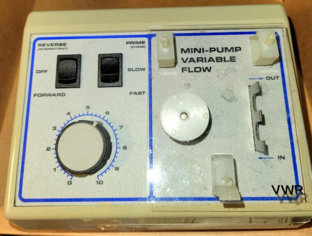 VWr Variable Speed Peristaltic Pump 0.4 to 85 mL per minute - photo 2