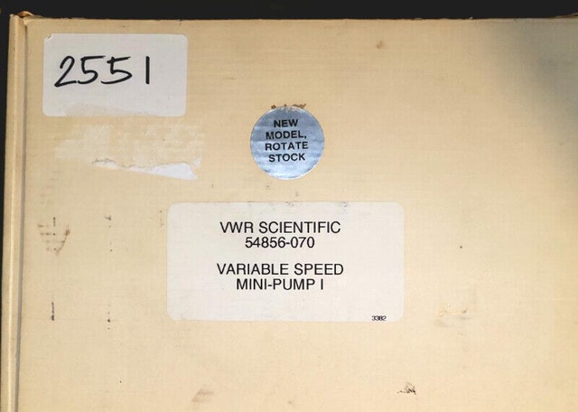 VWr Variable Speed Peristaltic Pump 0.4 to 85 mL per minute - photo 4