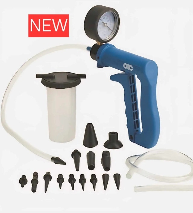 OTC 6978 VACUUM TEST KIT analog gauge