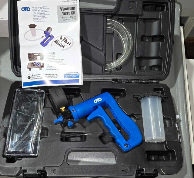 OTC 6978 VACUUM TEST KIT analog gauge - photo 2