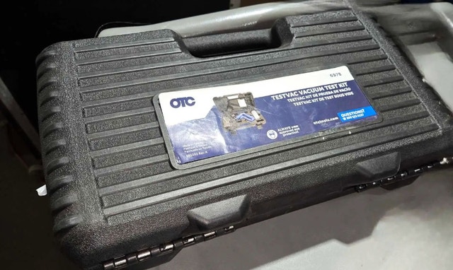 OTC 6978 VACUUM TEST KIT analog gauge - photo 4
