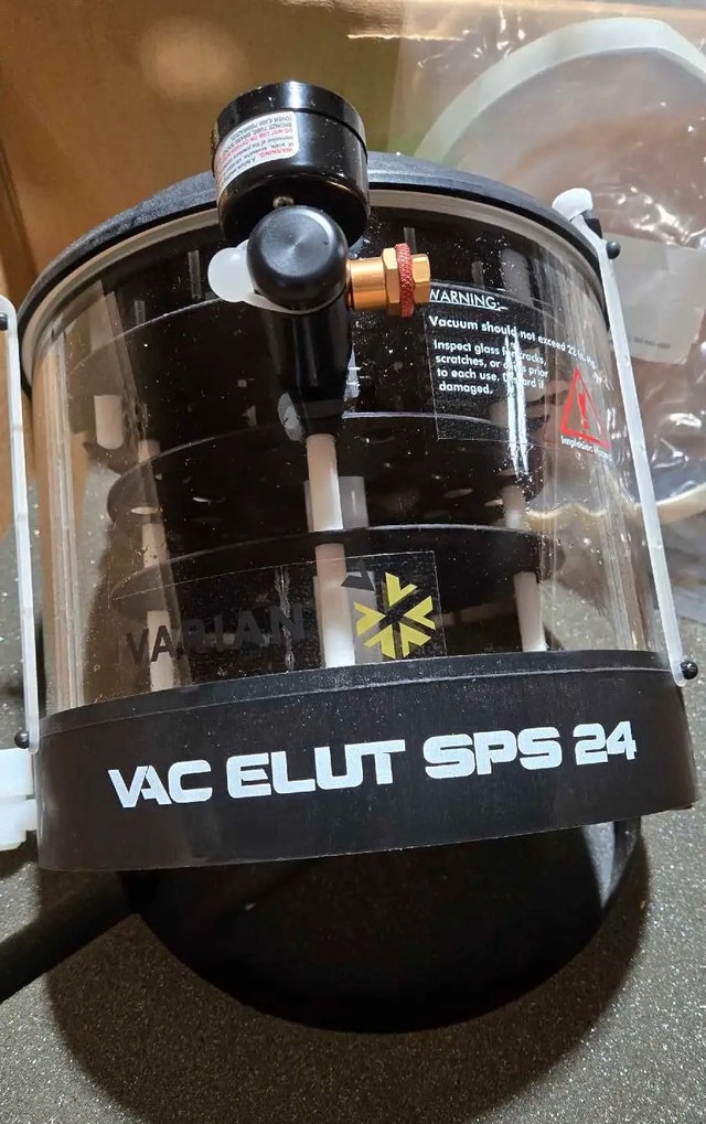 Agilent Vac Elut SPS 24 vacuum manifold Lab equipment - photo 3