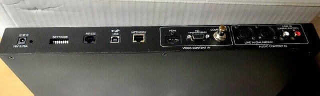 Vaddio 998-8210-000 Audio-Video AV Bridge w/ PSU - photo 3