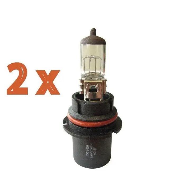 New pair of 9004 Headlight 45/65 watt lamps HIGH LOW by Jetco - photo 2