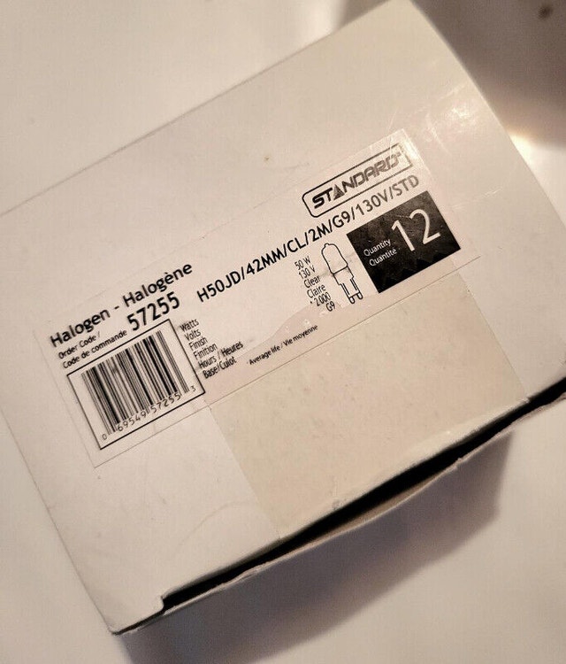 12 x G9 base 130V 50W Halogen light bulb lamp - photo 3
