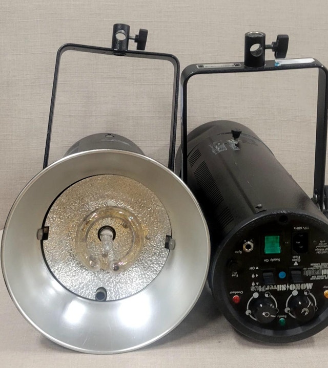 2 x analog Bowens Mono Silver Plus Studio - 200W, fast recharge - photo 3