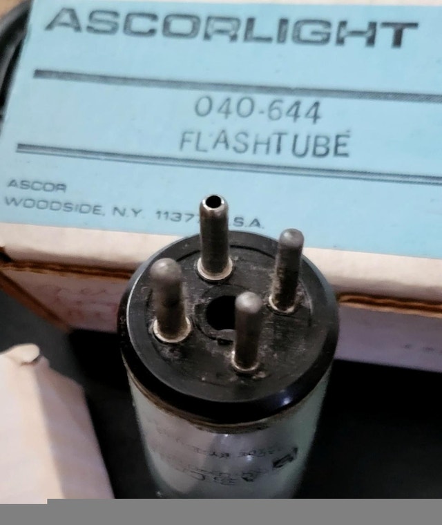 new ASCOR 200W 400V Studio Flashtube Flash Tube / Strobe lamp - photo 2