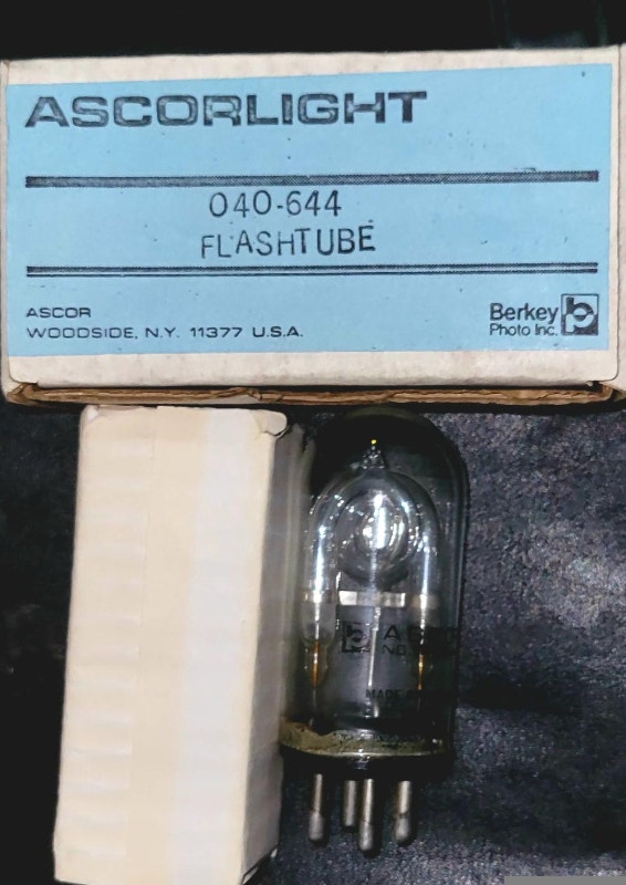 new ASCOR 200W 400V Studio Flashtube Flash Tube / Strobe lamp - photo 3