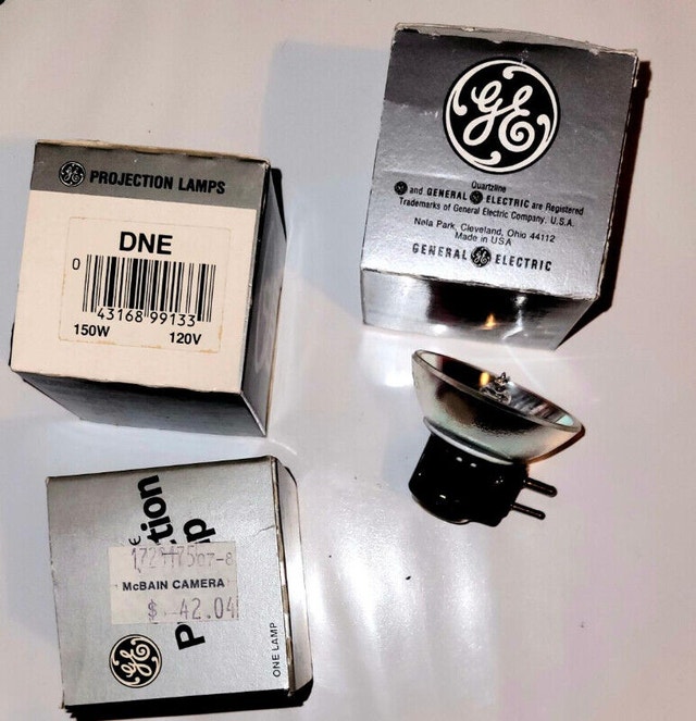 Slide Projector Lamp ELH, ENH, DNE, ENX, DDL Halogen Bulb - photo 2