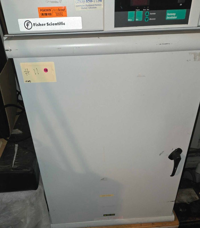 Fisher Sci. Isotemp 650D lab Incubator / Oven 5 to 75°C