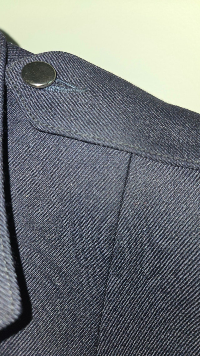 Blue Black Dress Parade Tunic JACKET FD Police Men's Uniform - photo 4