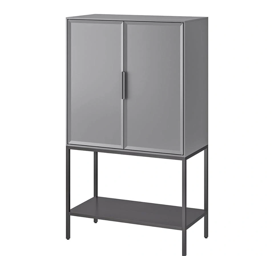 IKEA Tullstrop Metal Cabinet Grey