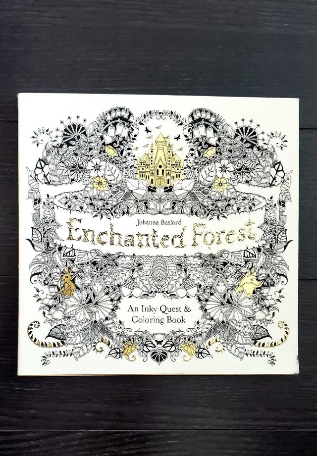 Johanna Basford Enchanted Forest Coloring Book
