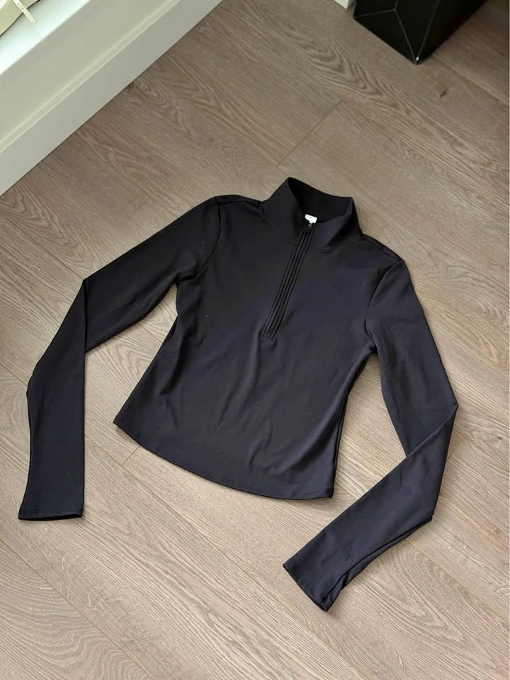 Alo Yoga Seamless Half-Zip Long Sleeve