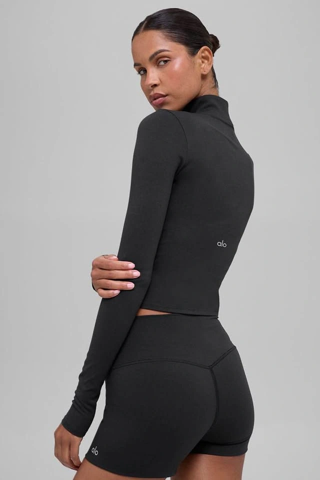 Alo Yoga Seamless Half-Zip Long Sleeve - photo 3
