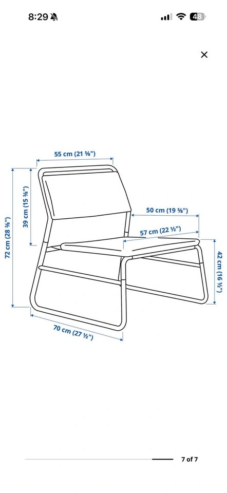 IKEA Linnebäck Chair - photo 5
